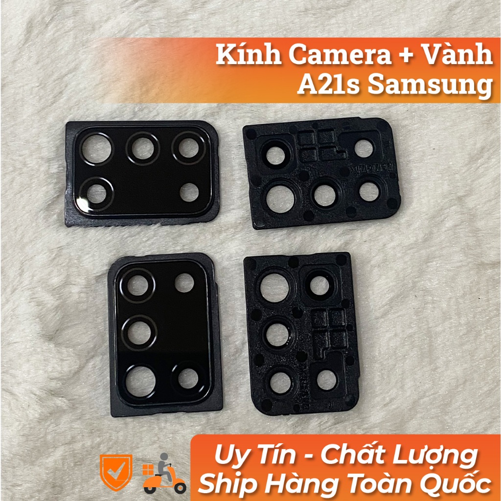 Kính Camera + Vành  A21S Sam Sung