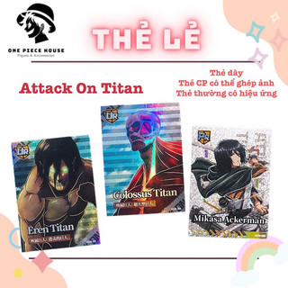 Thẻ lẻ Attack On Titan