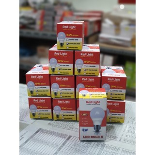 Bóng Led bulb 5w Red light đui xoáy E27