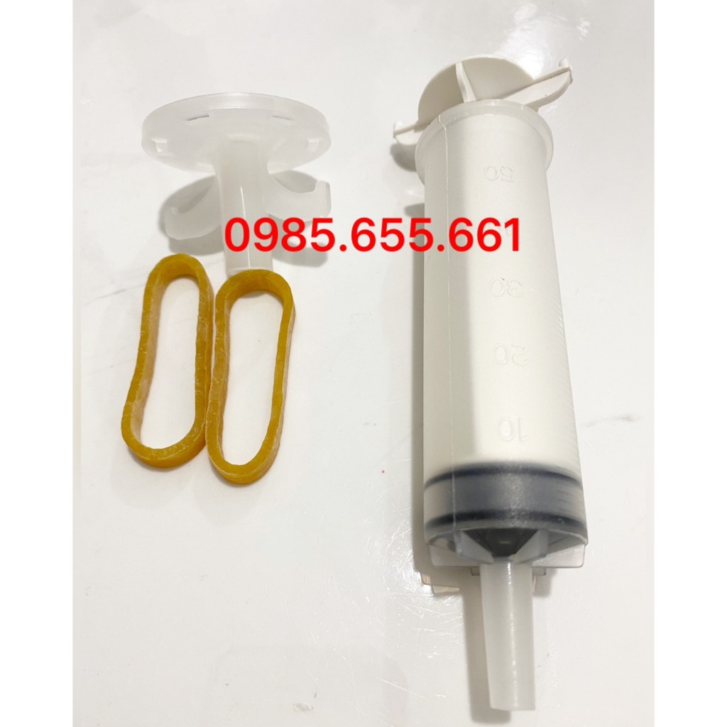 1 bộ xi lanh bơm keo epoxy 732 và 752 chống nứt be-tông