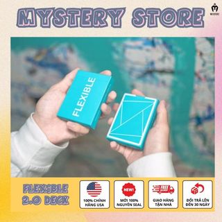 Bộ bài USA CAO CẤP CHÍNH HÃNG - FLEXIBLE 2.0 GRADIENTS BLUE & ORANGE - 10TH ANNIVERSARY- Bài Mỹ - Bài ảo thuật (Mystery)