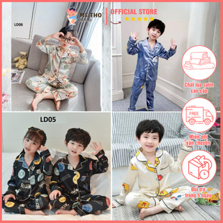 Bộ Đồ Ngủ Pijama Dài Tay MẸ THỎ BOUTIQUE - Đồ Ngủ Cho Bé Với Họa Tiết Đáng Yêu Đường May Tỉ Mỉ, Đảm Bảo Độ Bền Cao