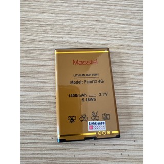 Pin điện thoại Fami 12 / Fami 12 4G (dùng chung pin Fami 12S- Masstel chính hãng  - Kiểm tra 100% trước khi gửi