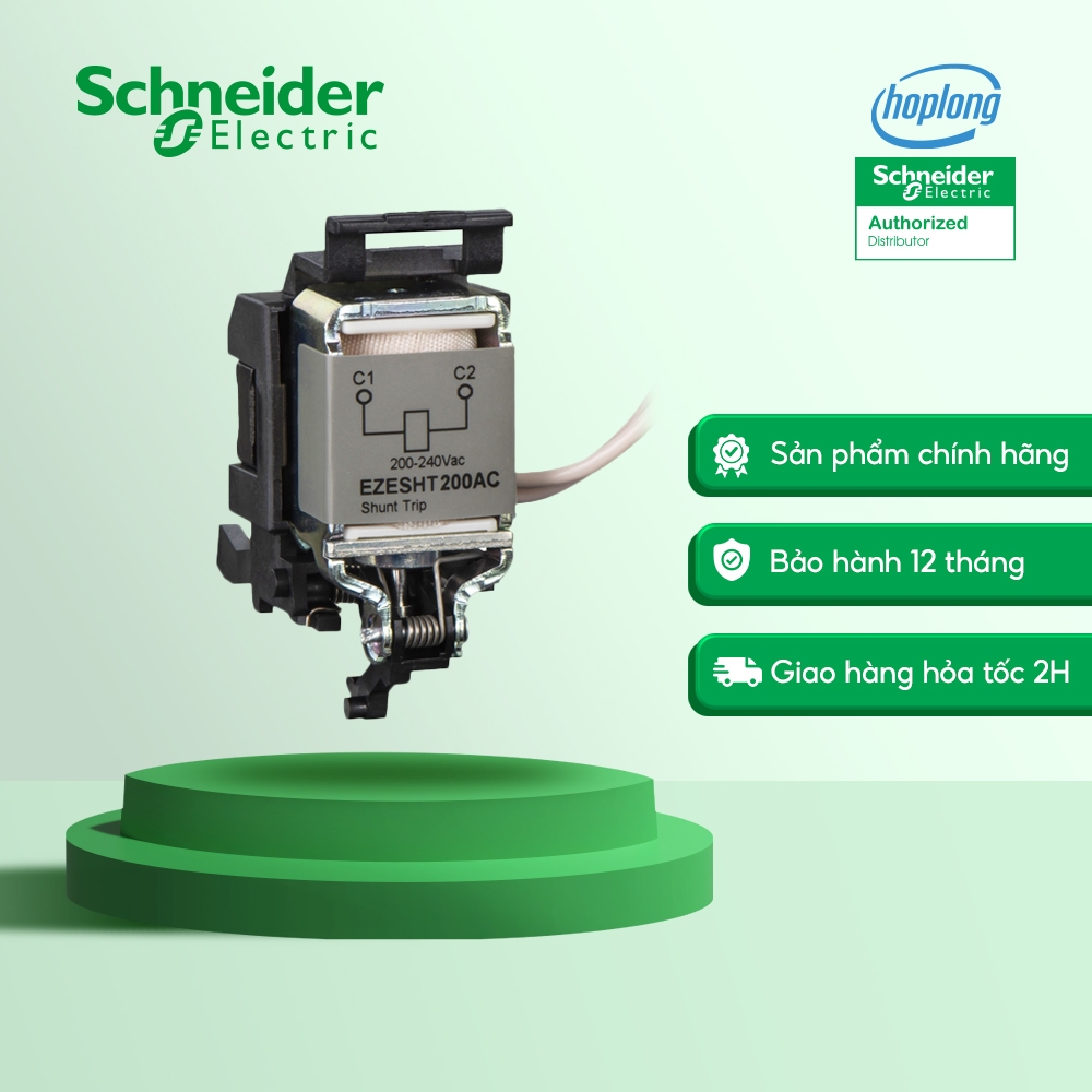 Cuộn cắt EZESHT200AC Schneider - 200-240VAC - Phụ kiện của MCCB