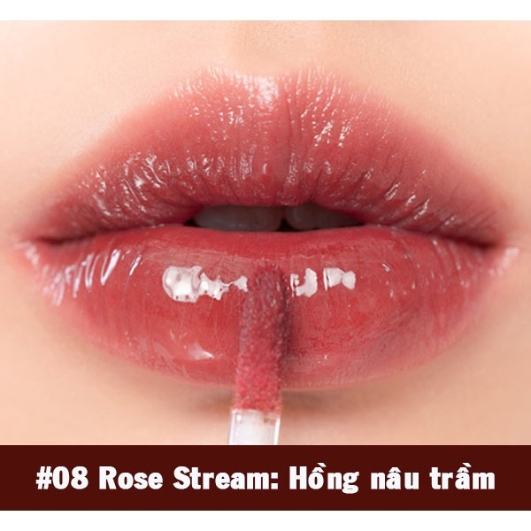 Son tint nước siêu lì, lâu trôi Hàn Quốc Romand Glasting Water Tint 4g