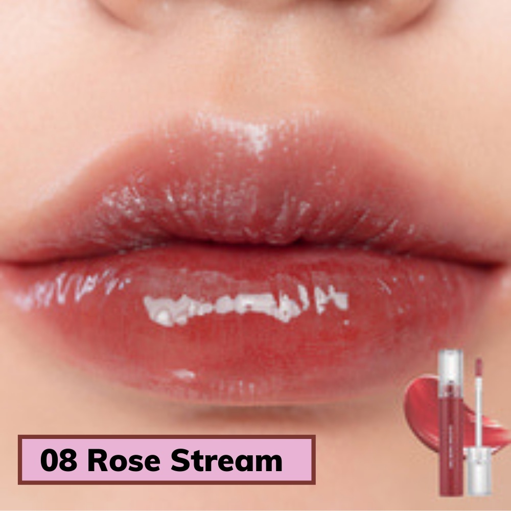 Son tint nước siêu lì, lâu trôi Hàn Quốc Romand Glasting Water Tint 4g