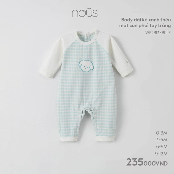 Body suit Nous thu đông cho bé các mẫu mới