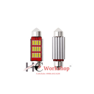 Đèn led trần xe, đèn đọc sách 31mm 36mm 39mm màu trắng