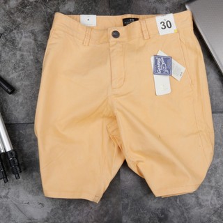xả hàng Quần short kaki nam màu vàng bò giảm giá