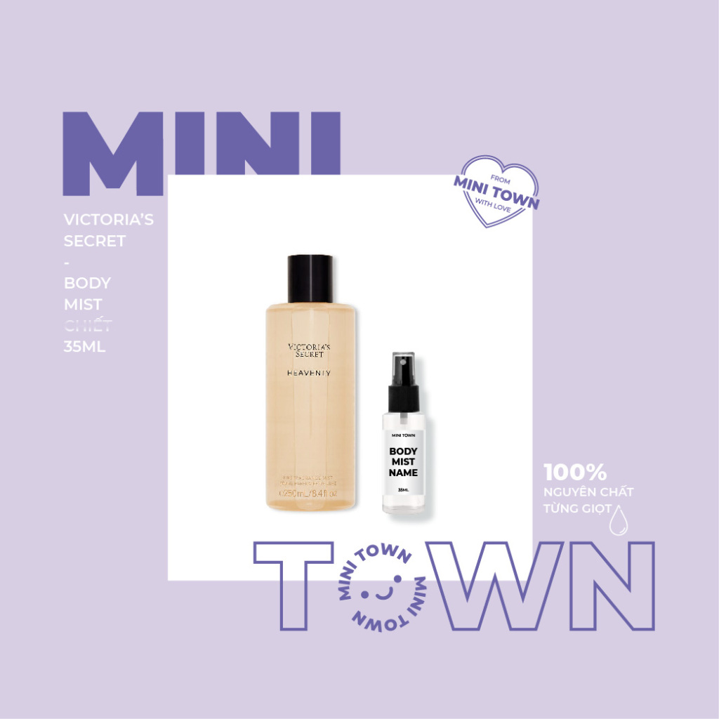 HEAVENLY - Xịt Thơm Lưu Hương Toàn Thân Victoria's Secret FIne Fragrance Mist