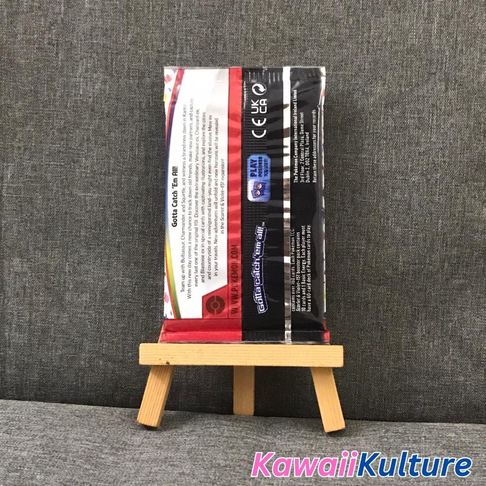 Gói bài 151 Booster Pack - Túi thẻ lẻ Pokemon Scarlet & Violet TCG chính hãng