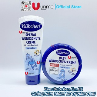 Bộ Kem Chống Hăm Bubchen 150ml Và Kem Đặc Biệt Giảm Hăm Bubchen 75ml