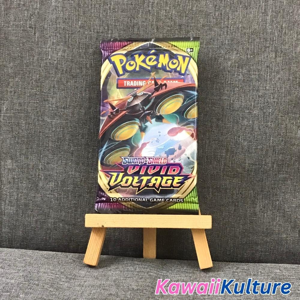 Gói bài Vivid Voltage Booster Pack chính hãng - Túi thẻ lẻ Sword & Shield Pokemon TCG
