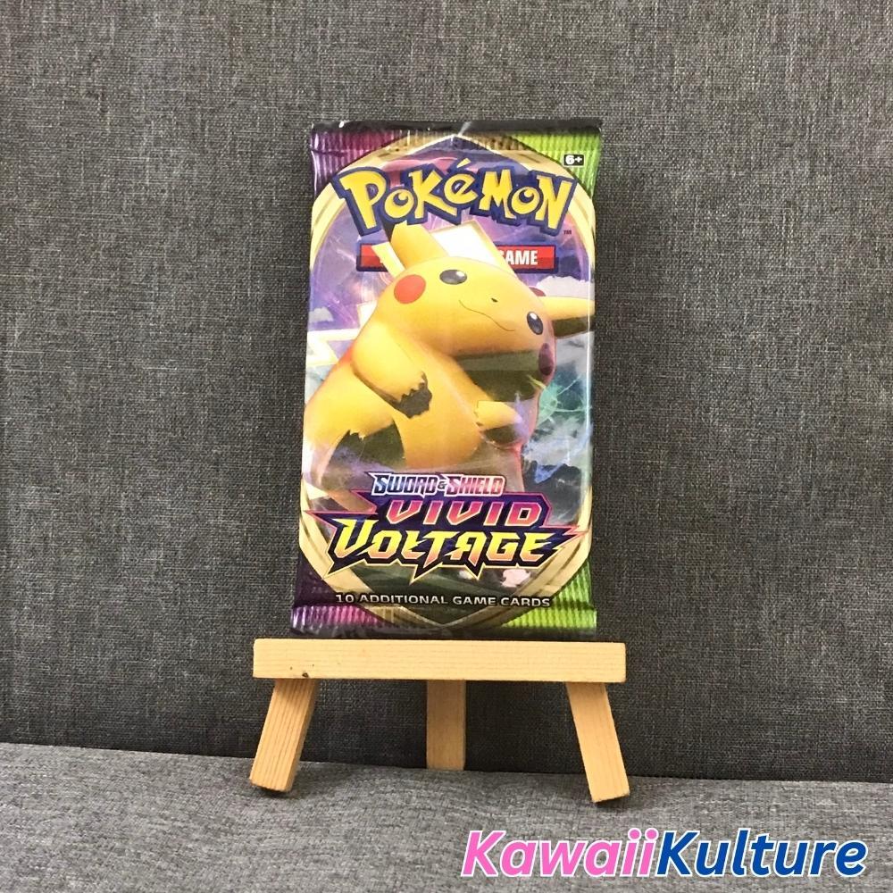 Gói bài Vivid Voltage Booster Pack chính hãng - Túi thẻ lẻ Sword & Shield Pokemon TCG