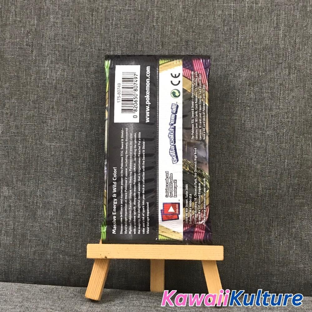 Gói bài Vivid Voltage Booster Pack chính hãng - Túi thẻ lẻ Sword & Shield Pokemon TCG