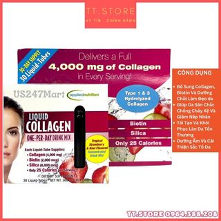 Collagen cô đặc liquid collagen one per day drink mix hộp 30 ống của mỹ.