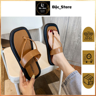 Dép thời trang nữ💥độc_store +video💥 dép xỏ kẹp ngón pushion
