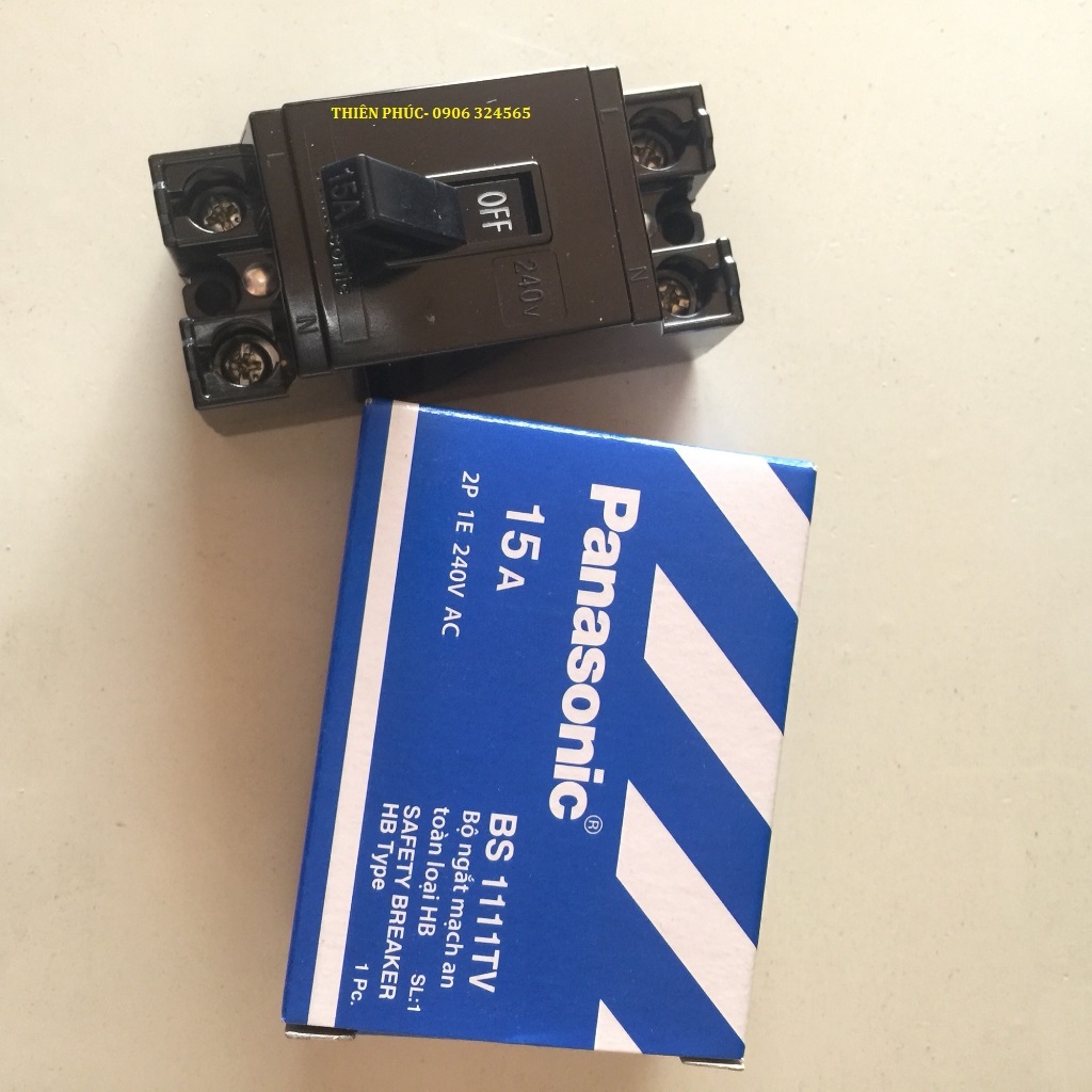 CB CÓC 1 PHA PANASONIC , APTOMAT 15A 20A,30A, 40A CẦU DAO ĐIỆN BS1112TV, BS1113TV, BS1114TV