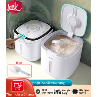 Jack Nhà bếp gia đình côn trùng bằng chứng độ ẩm niêm phong gạo thông minh trống