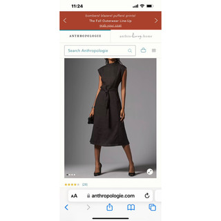 Đầm linen anthropologie dư xịn