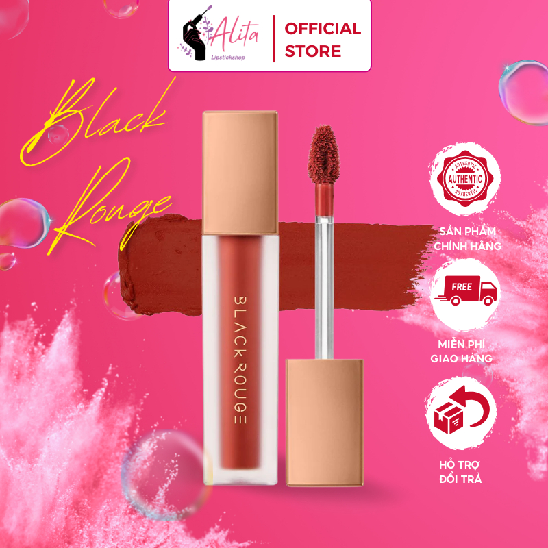 Son kem lì B.LACK R.OUGE Air Fit Velvet Tint Ver 5  lâu trôi - Alita.net