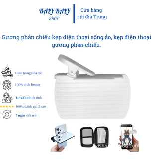 Gương phản chiếu kẹp điện thoại sống ảo, kẹp điện thoại gương phản chiếu.