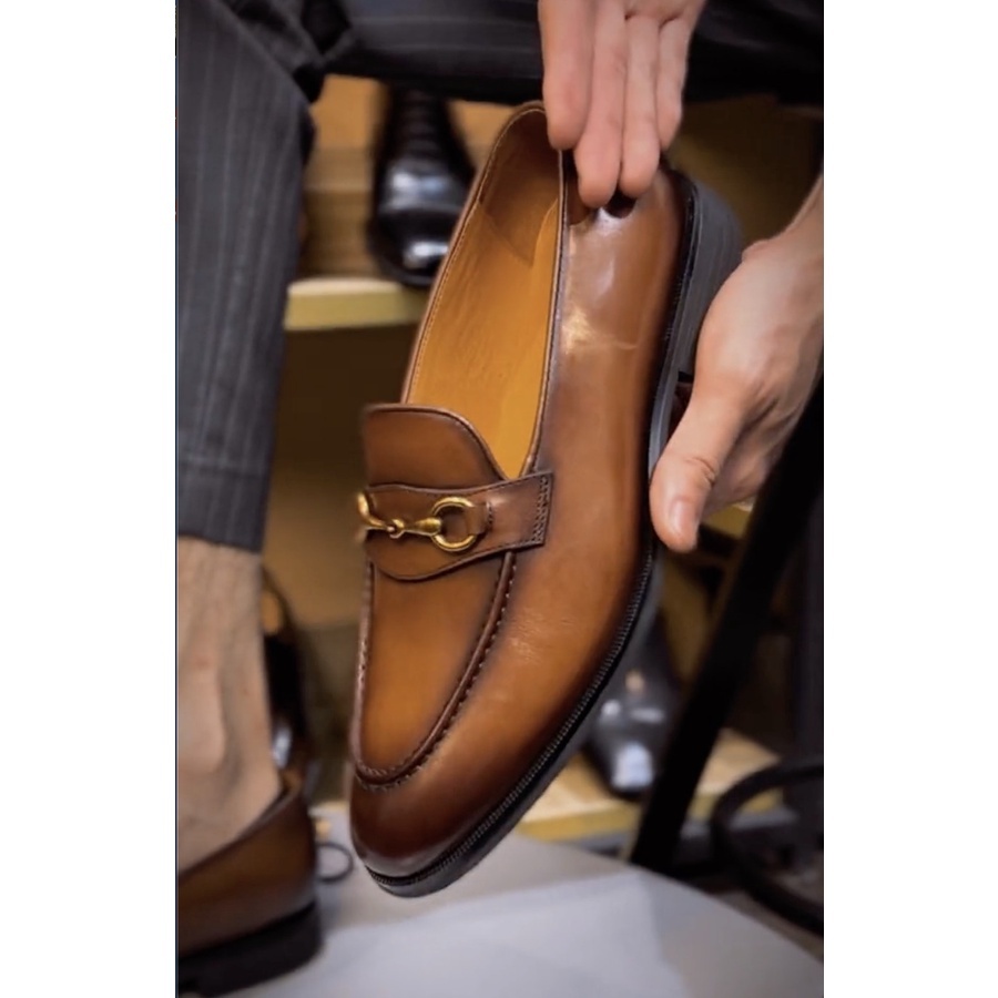 G29 Giày Loafer da Nappa G126 cao cấp hàng nhập khẩu - bảo hành 12 tháng