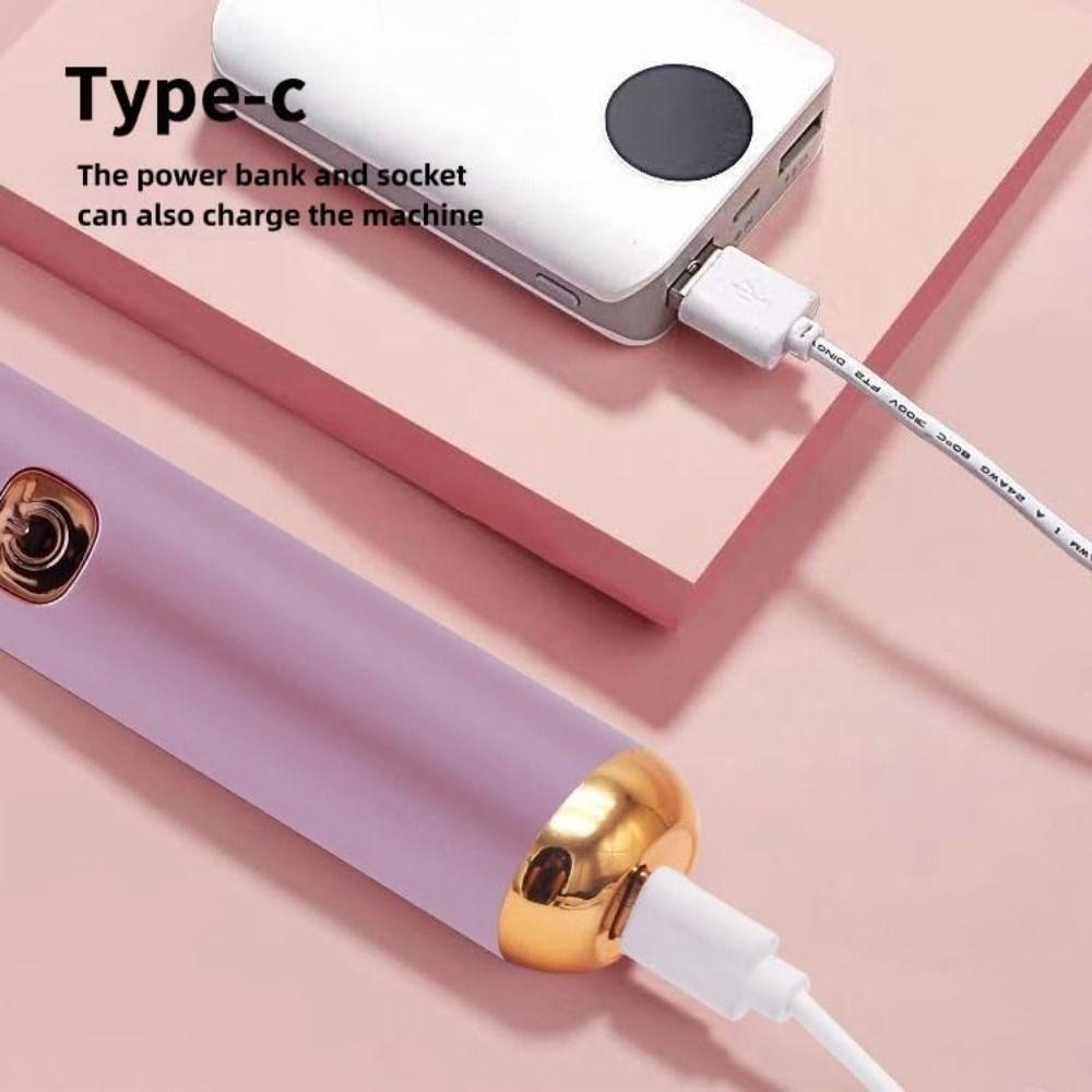 Lược Điện Chải Thẳng Tóc Không Dây Thông Minh Đa Năng S.NY 08