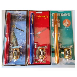 Cần Câu Bút mini - MÁY ĐỨNG và Ngang