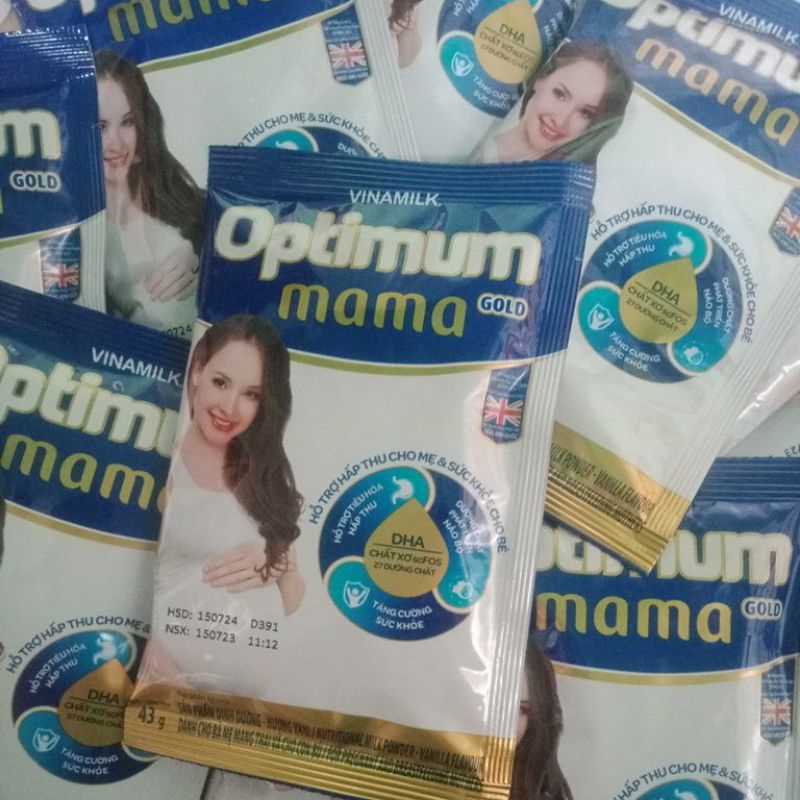 SỮA BẦU OPTIMUM MAMA GÓI 43g - Date 07/ 2024