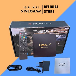 Android TV Box Q96 L1 MAX bản 16GB+256GB Tiếng Việt Wifi 2.4G, Android 10.0 4K HD Bo mạch chủ S905L Xem YouTube...vv