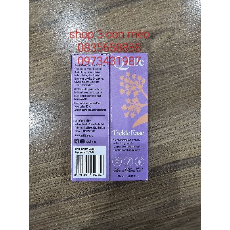 Q tickle ease và Q snot drops