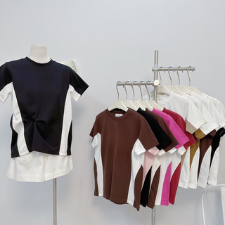 [RÁCH STORE] Áo Thun - Trơn - Raglan