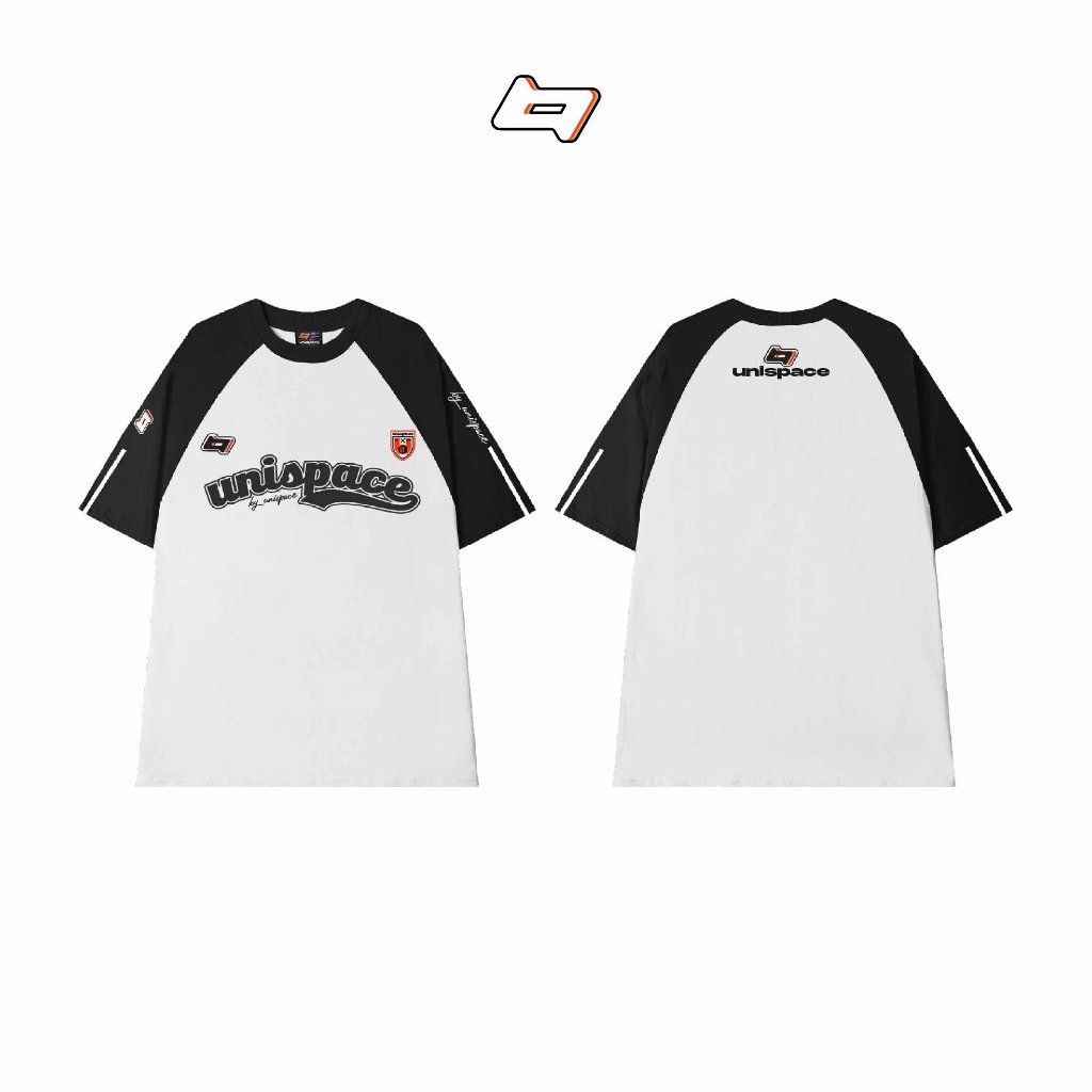 Áo thun Raglan tay ghép local brand By UniSpace tay lỡ form rộng unisex nam nữ SportyTee