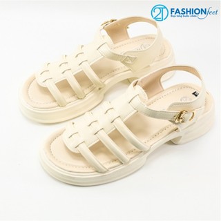 Sandal Nữ Đế Xuồng Xinh Xắn, Quai Mảnh Tôn Chân Chính Hãng 2Tfashionfeet, Cao 5cm, - ĐHD006
