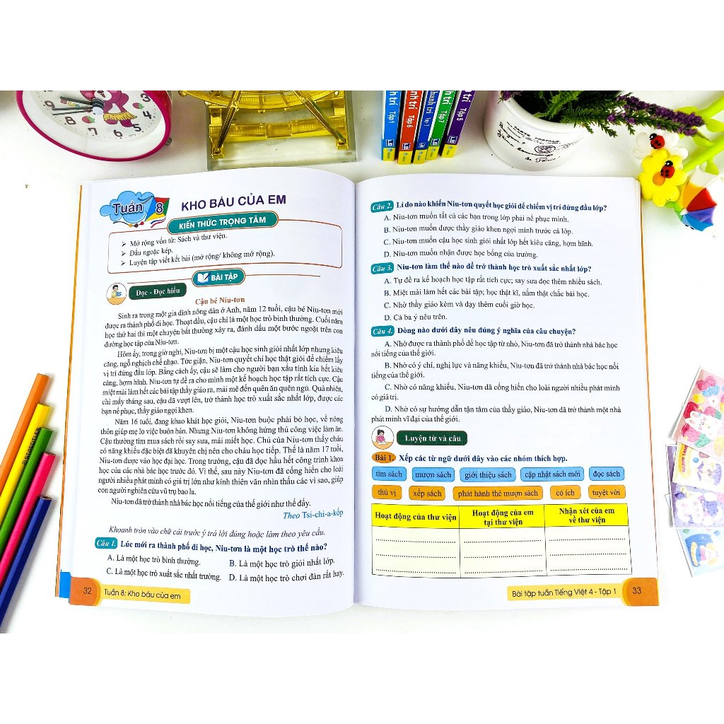 Sách - Bài Tập Tuần Tiếng Việt Lớp 4 - Biên Soạn Theo Chương Trình GDPT Mới - Cánh Diều - ndbooks