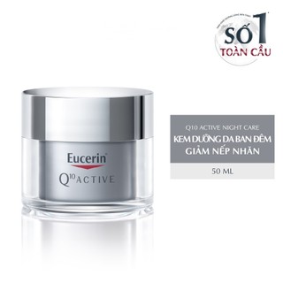 Eucerin Kem Dưỡng Da Ban Đêm Giảm Nếp Nhăn Eucerin Q10 Active Night Care 50ml