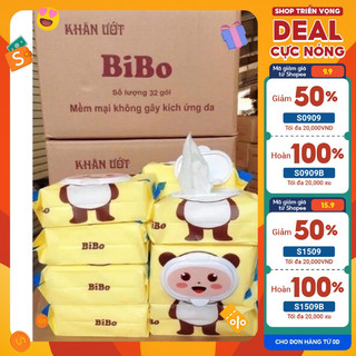 Giấy ướt không mùi Bibo