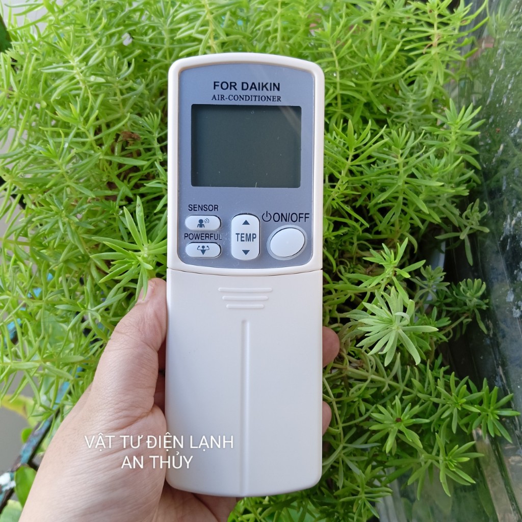 Remote máy lạnh DAIKIN mặt trắng - Điều khiển máy lạnh DAIKIN - Remote điều hòa DAIKIN