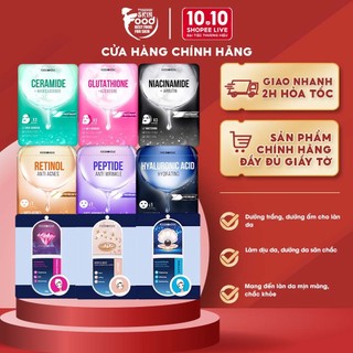 Mặt Nạ Giấy Chăm Sóc Da Toàn Diện Dưỡng Ẩm, Dưỡng Trắng Da Hàn Quốc Foodaholic Mask 23g