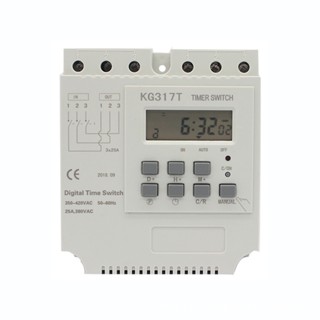  Công Tắc Hẹn Giờ Cho Thiết Bị 3 Pha 380V 25A công suất cao cho máy bơm nước tủ điện công nghiệp 