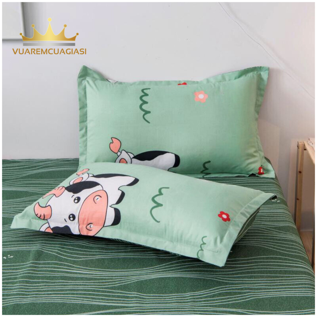 Vỏ gối nằm đẹp dễ thương đầy đủ màu sắc hàng không kèm ruột kích thước 40x60 vuaremgiasi