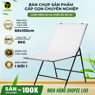 Bàn Gấp Background Chụp Ảnh Sản Phẩm Chuyên Nghiệp Studio 60cm x100cm