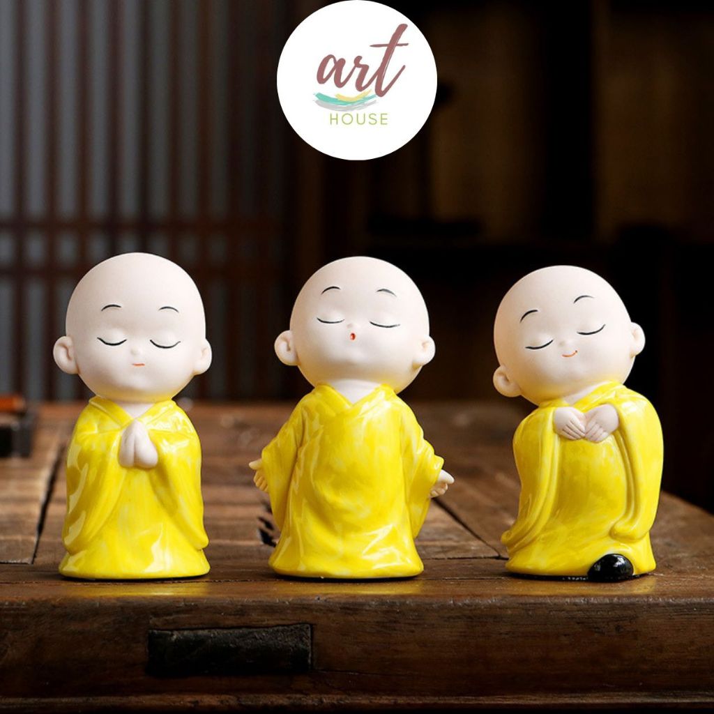 Tượng Tiểu Yêu Đời An Nhiên Gốm Sứ_Art House