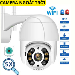 Camera hình cầu góc rộng xoay 360 độ, cảnh báo chuyển động, đàm thoại 2 chiều bảo hành 12 tháng