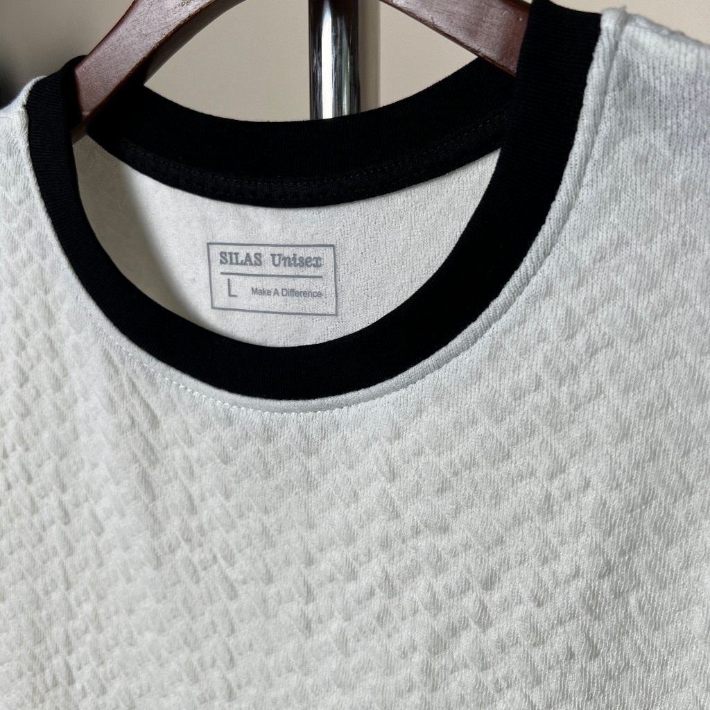 Áo Thun Silas SL1 Blade Cotton Xốp Mềm Unisex Thoáng Khí