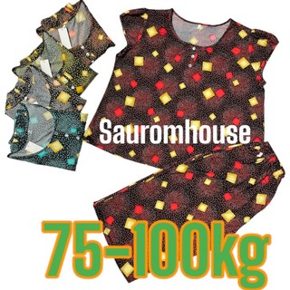 [BIGSIZE 7,8: 79-100kg] Đồ Bộ trung niên quần lửng thun aty loại 1 size đại - nhiều màu