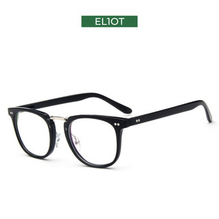 Kính mắt cận ELIOT Eyewear tròng kính chống ánh sáng xanh kiểu dáng vuông bo góc thời trang Unisex Plain Glasses
