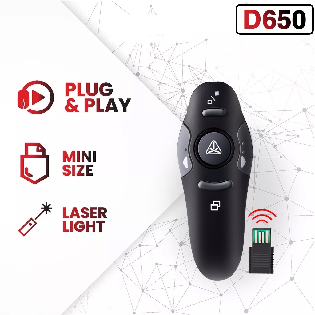 Bút Thuyết Trình Vp101 / R400 / DK02  USB Không Dây