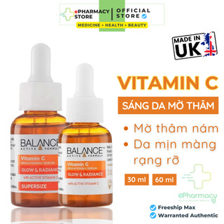 Serum Balance Vitamin C Active Formula Brightening UK Tinh chất sáng da mờ thâm